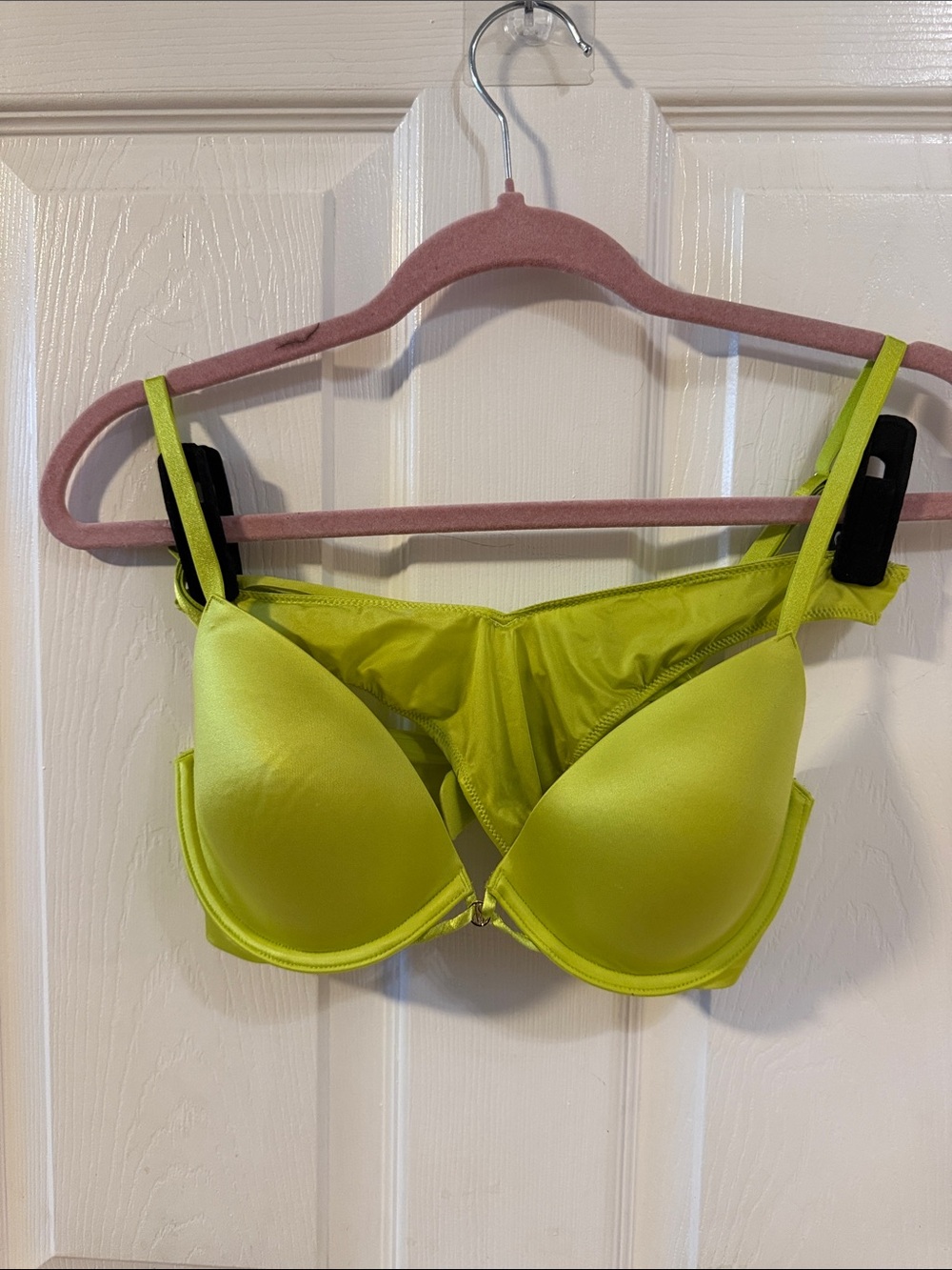 Victoria's Secret Neon Lime Padded Push-Up Bra